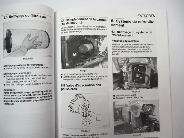 Fendt 411 412 413 414 415 Vario Instructions d utilisation et entretien 2010