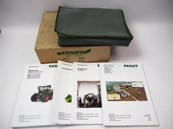 Fendt 512 513 514 516 Vario Gen3 Precision Farming Betriebsanleitung 2021