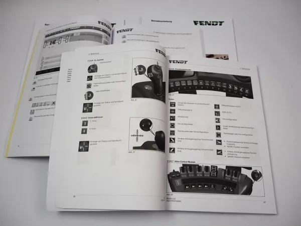 Fendt 512 513 514 516 Vario Gen3 Precision Farming Betriebsanleitung 2021