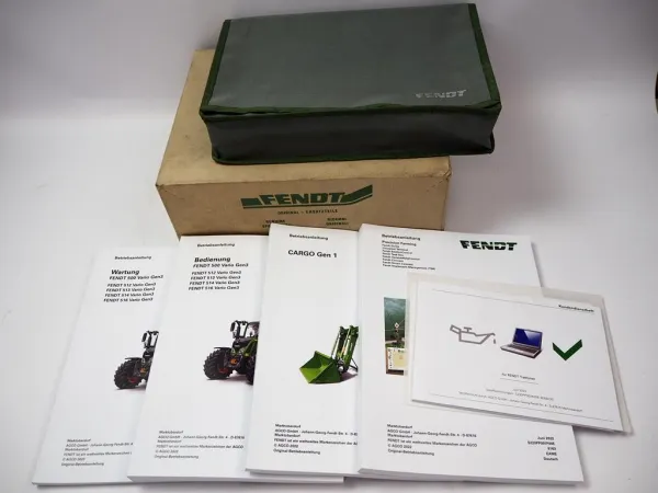 Fendt 512 513 514 516 Vario Gen3 Precision Farming Betriebsanleitung 2021/22