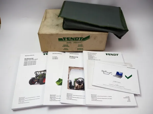 Fendt 512 513 514 516 Vario Gen3 Precision Farming Betriebsanleitung 2021/23