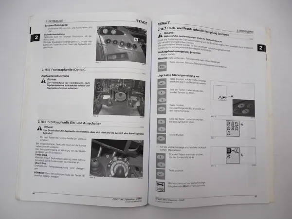 Fendt 512 513 514 516 Vario Power Betriebsanleitung Bedienung 2014