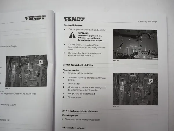 Fendt 512 513 514 516 Vario S4 Profi ProfiPlus Betriebsanleitung Varioterminal