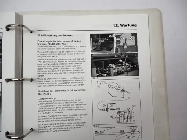 Fendt 5250 8300 8350 Mähdrescher Betriebsanleitung Bedienung Wartung 2004