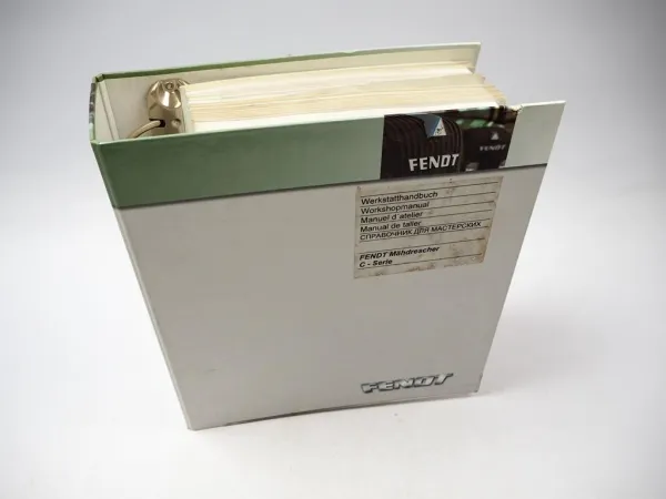 Fendt 5270 6300 C C-AL Mähdrescher Betriebsanleitung Werkstatthandbuch 2005/06