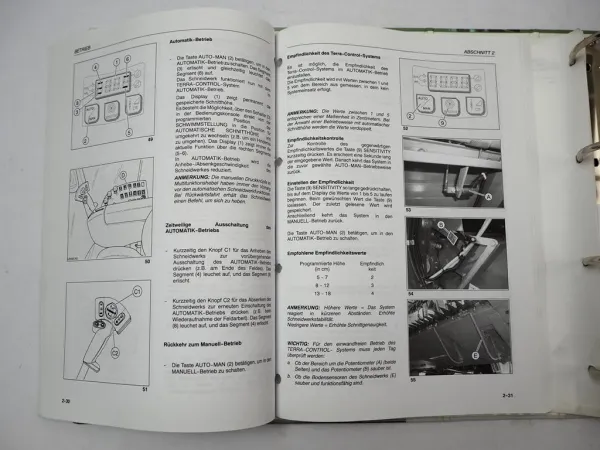Fendt 5270 6300 C C-AL Mähdrescher Betriebsanleitung Werkstatthandbuch 2005/06