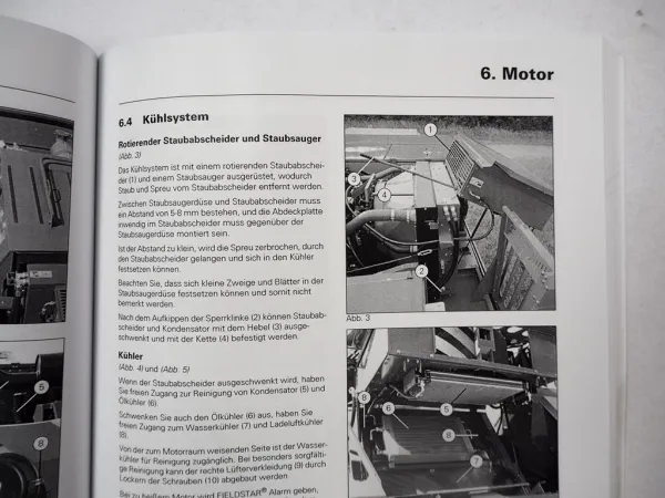 Fendt 8370P 8400P Mähdrescher Betriebsanleitung 2009 Schneidwerk Ersatzteilliste