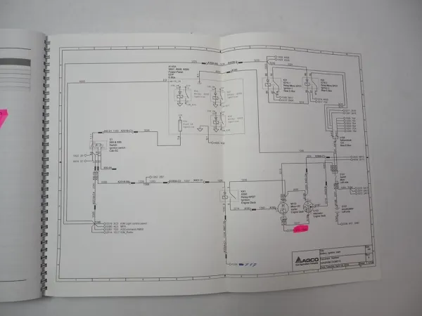 Fendt 8380P 8410P 9470X Mähdrescher Service Training Elektrik Schaltplan 2016