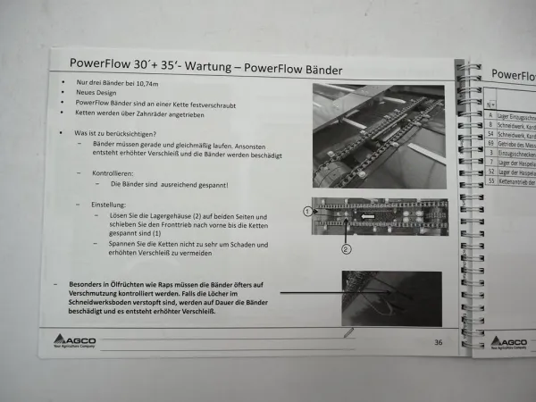 Fendt 8380P 8410P 9490X MF 7380 7382 9380 AL Mähdrescher Betriebsanleitung 2016