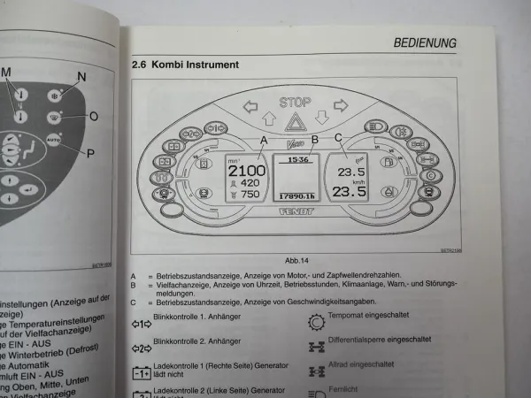 Fendt 922 924 927 930 933 936 Vario Betriebsanleitung Bedienung Wartung 2007