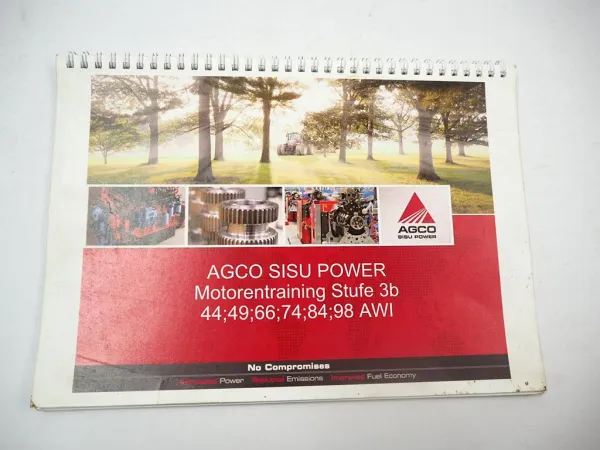 Fendt AGCO Sisu Power Motor Stufe 3b 44 49 66 74 84 98 AWI Schulung 2011