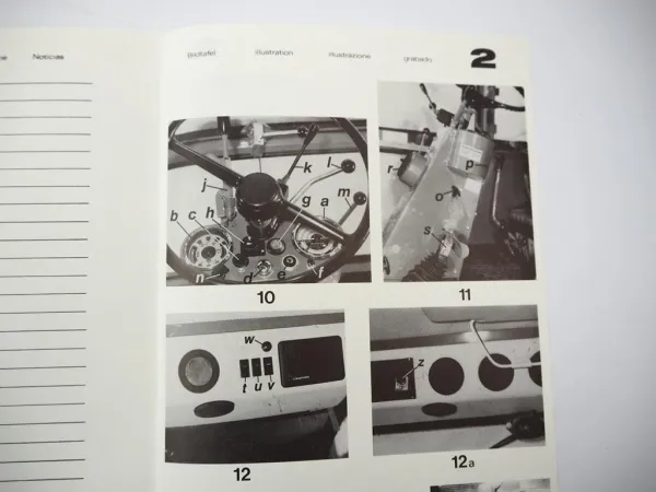 Fendt F 275 255 GT GTF Geräteträger Betriebsanleitung Wartung 1980