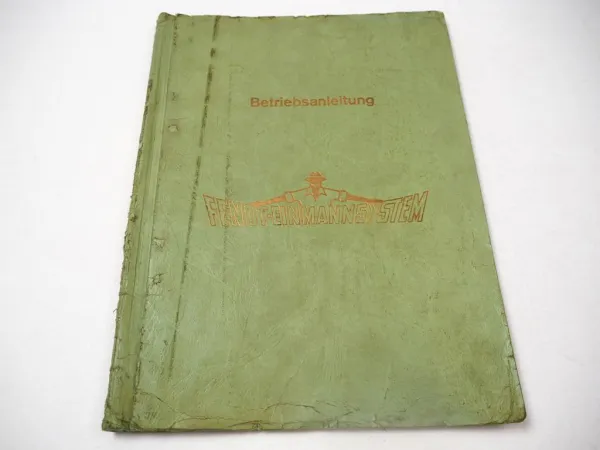 Fendt F225GT Geräteträger & Arbeitsgeräte Betriebsanleitung Bedienungsanleitung