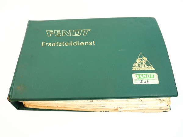 Fendt F28 Dieselross 28 PS Ersatzteilliste Ersatzteilkatalog 1966 1974