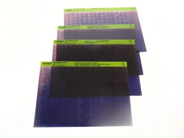 Fendt Farmer 270P Traktor Ersatzteilliste 3/1992