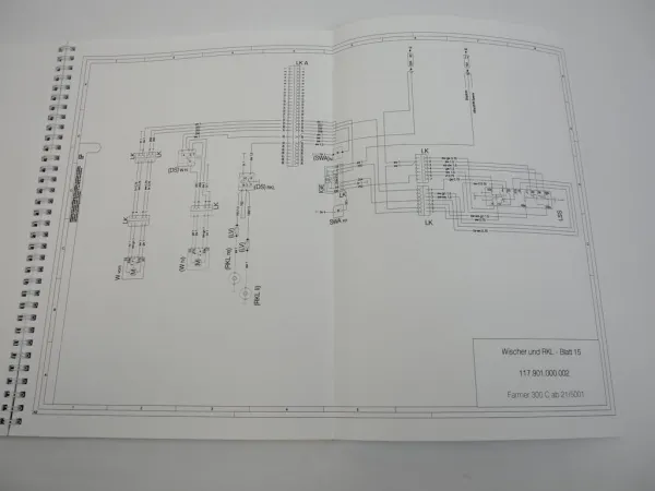 Fendt Farmer 307 308 309 C Schaltpläne Elektrik Stromlaufpläne 2002
