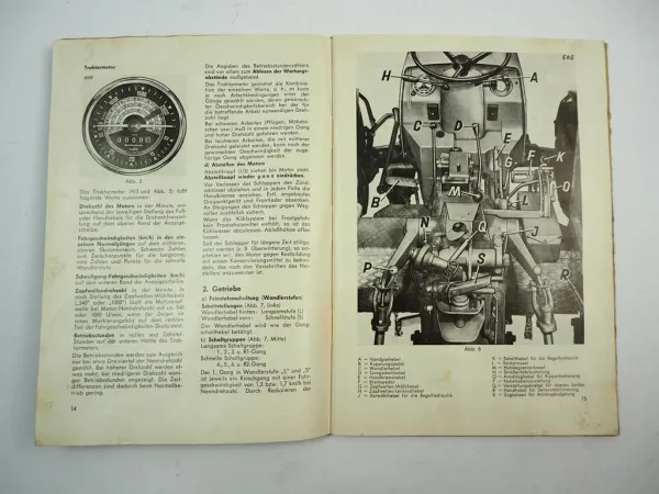 Fendt Farmer 3S 4S Betriebsanleitung Bedienungsanleitung 1968