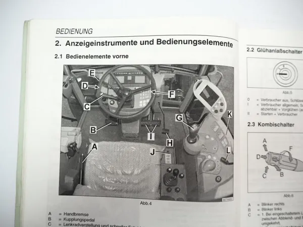 Fendt Farmer 409 410 411 412 Vario Traktor Betriebsanleitung Bedienung 2001