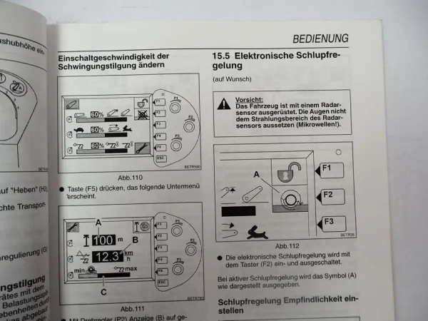 Fendt Farmer 409 410 411 412 Vario Traktor Betriebsanleitung Bedienung 2001