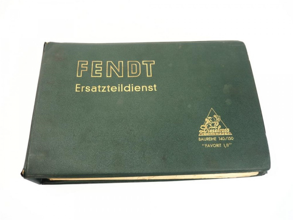 Fendt Favorit 1 2 FW 140 154 Ersatzteilliste Ersatzteilkatalog 1961