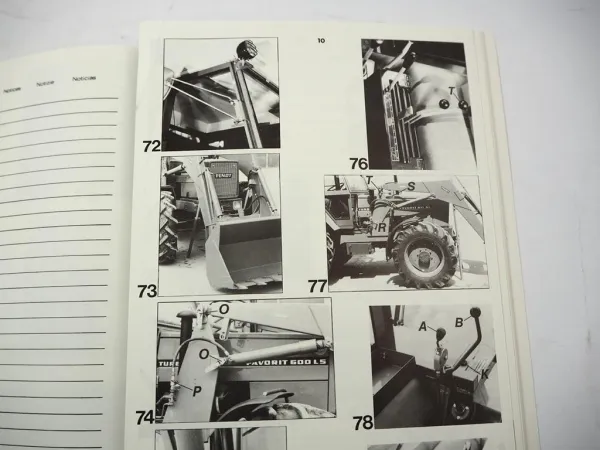 Fendt Favorit 610 611 612 614 615 Turbomatik Betriebsanleitung Wartung 1983
