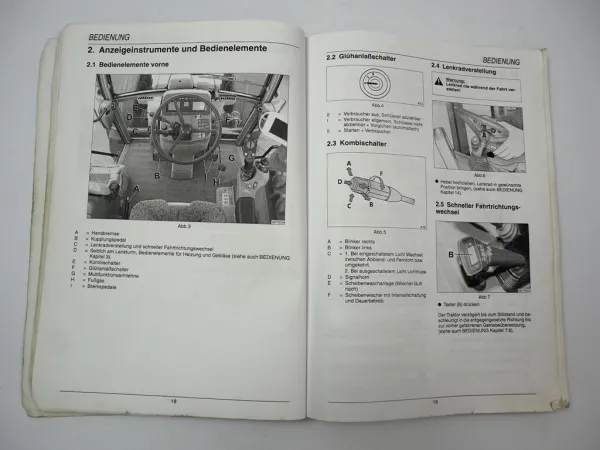 Fendt Favorit 714 716 Vario Traktor Betriebsanleitung Bedienung Wartung 1998