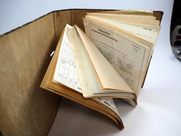 Fendt GT Favorit Farmer Kundendienstmitteilungen TÜV Gutachten Sicherheitsrahmen