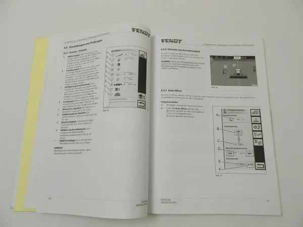 Fendt VarioGuide NovAtel Trimble Betriebsanleitung Bedienungsanleitung 2/2016