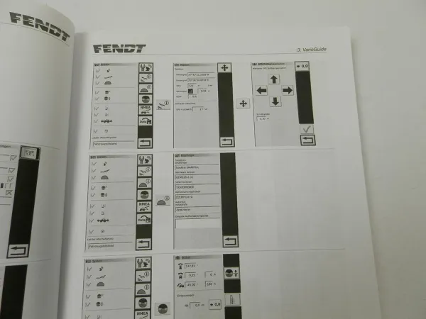 Fendt VarioGuide NovAtel Trimble Betriebsanleitung Bedienungsanleitung 2/2018