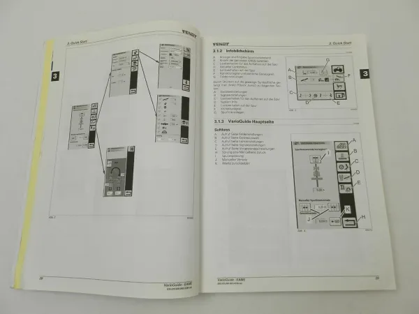 Fendt VarioGuide VarioGuide light VarioDoc Betriebsanleitung Bedienung 2014