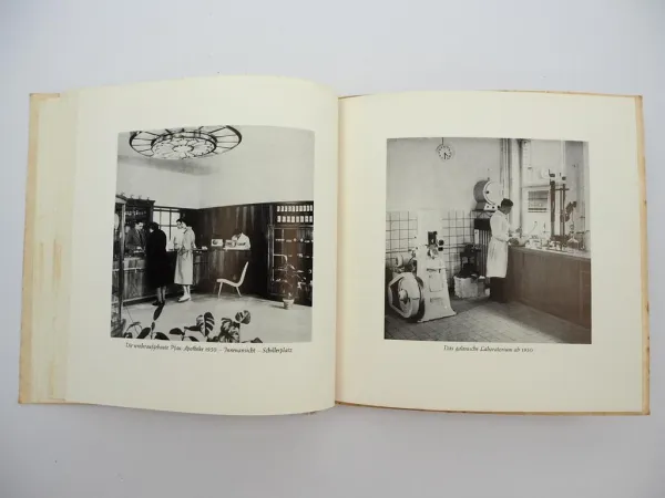 Festschrift 100 Jahre Pfau Apotheke Mainz Familie Thurn 1957