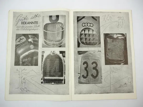 Festschrift 25 Jahre Nürburgring 1952 Motorsport Motorrad Autorennen