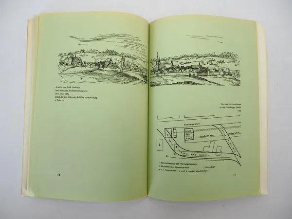 Festschrift 500 Jahre Ansbacher Schützen 1962 Ernst Kober