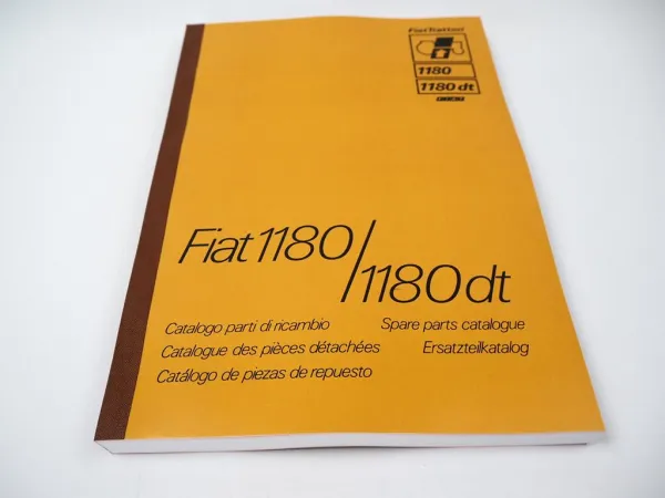Fiat 1180 + DT Ersatzteilkatalog 1979