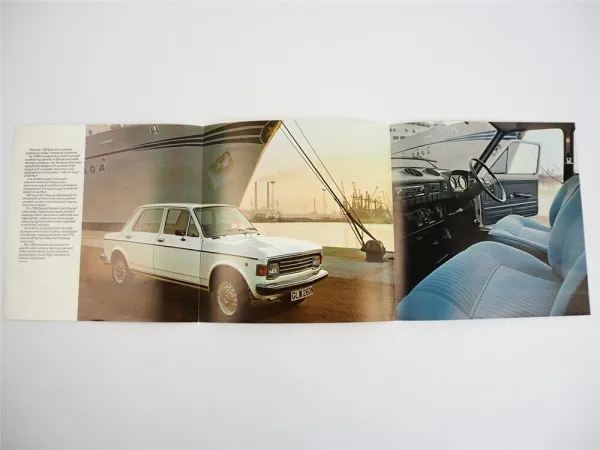 Fiat 128 Special 1300 Car PKW Prospekt Brochure 1976