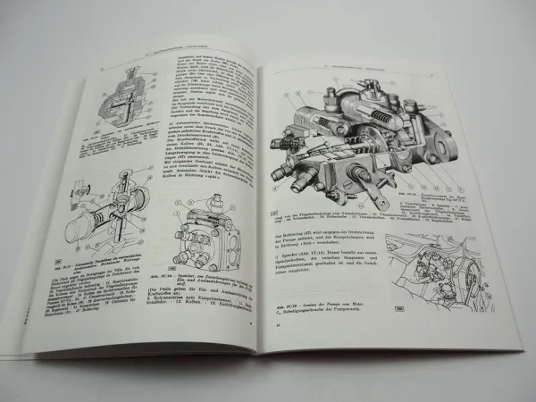 Fiat 250 255 550 555 Werkstatthandbuch 2 und 4 Zylinder Motor Reparaturanleitung