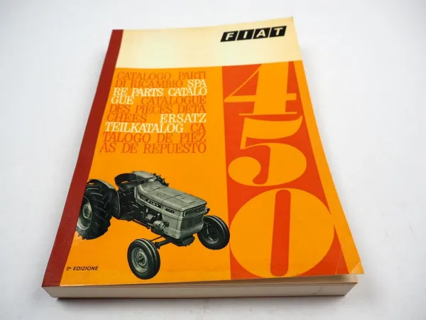 Fiat 450 Traktor Ersatzteilkatalog 1969