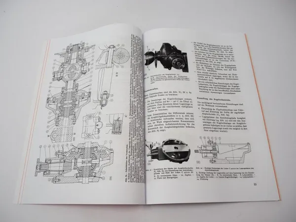 Fiat 615 + DT Einstellungen u. technische Daten 1968