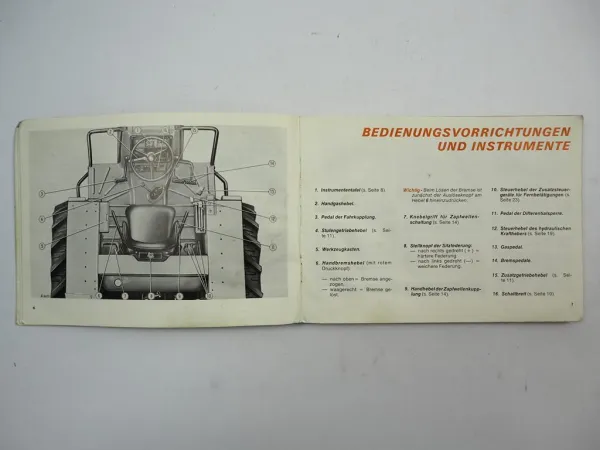 Fiat 680 680DT Traktor Betriebsanleitung Bedienungsanleitung 1978