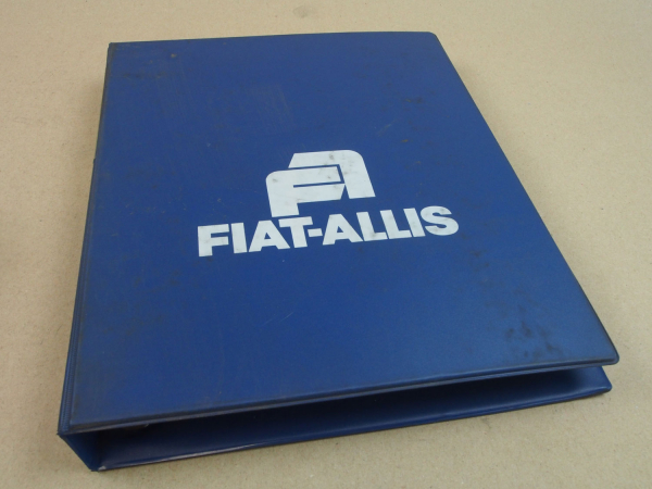 Fiat Allis 745 H Wheel Loader Parts Catalog List Ersatzteilliste in engl. 1975