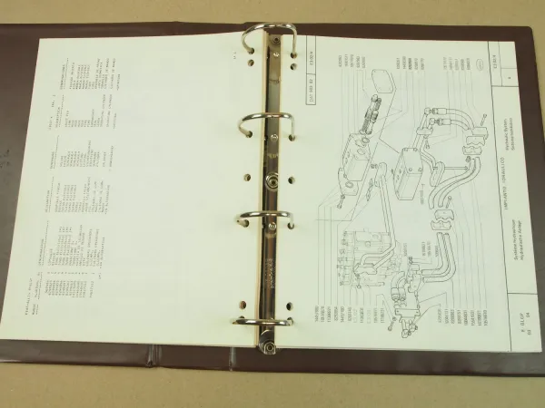 Fiat-Allis Fiatallis 8 BLGP Ersatzteilliste Parts Catalog Parti ricambio 1980