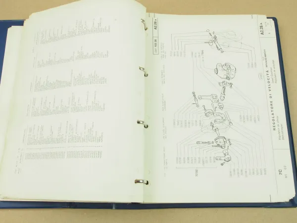 Fiat-Allis Fiatallis AD BD 7C Dozer Ersatzteilliste 1974 Parts List Pieces recha