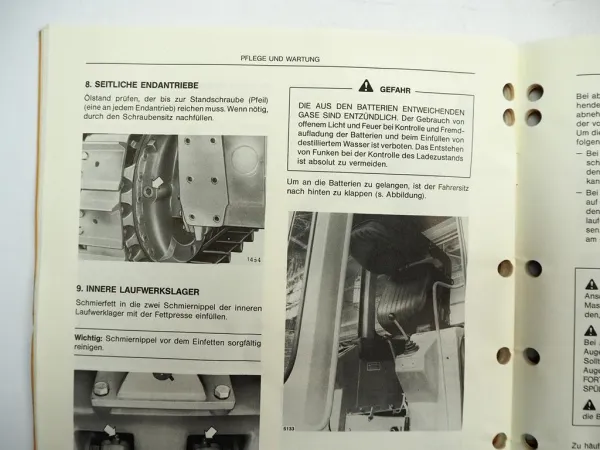 Fiat Allis Fiatallis FD14 Bulldozer Planierraupe Betriebsanleitung Bedienung