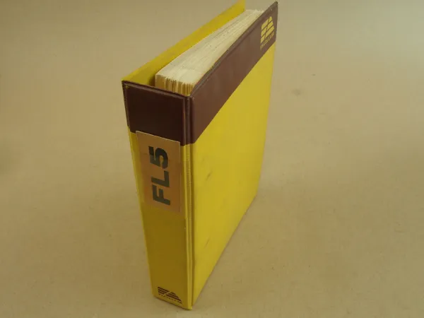 Fiat-Allis Fiatallis FL5 Raupe Ersatzteilliste Parts Catalog Parti ricambio 1986