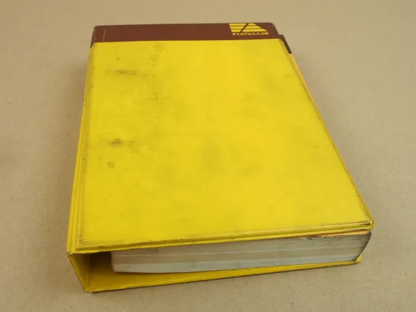 Fiat-Allis Fiatallis FL7 Laderaupe Ersatzteilliste Parts List in engl/ital 1987