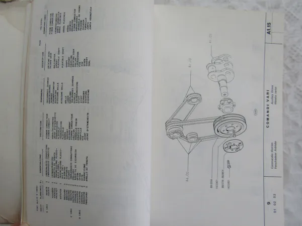 Fiat-Allis Fiatallis Serie 9 Raupe Ersatzteilliste Parts List Catalogo 1975