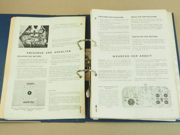 Fiat-Allis FL10B Lader Bedienung Betriebsanleitung Ersatzteilliste 1974/75