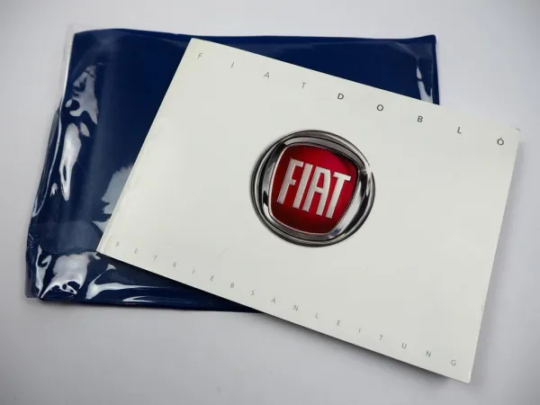 Fiat Doblo 263 Betriebsanleitung Bedienungsanleitung 2010-2015 Bordmappe Deutsch