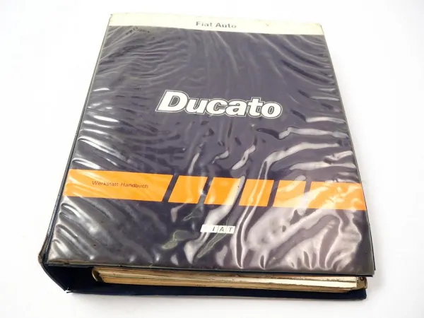 Fiat Ducato I Typ 280 Reparaturanleitung Baureihe 1986 Werkstatthandbuch