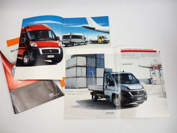 Fiat Ducato Kastenwagen Pritschenwagen Fahrgestell 4x Prospekt 2006/13